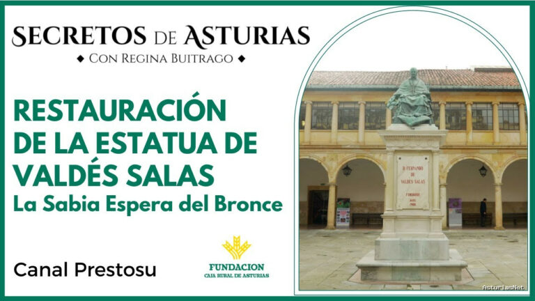 Prestosu | 21 de noviembre de 2023 | Canal Prestosu | Secretos de Asturias: la restauración de la estatua de Valdés Salas