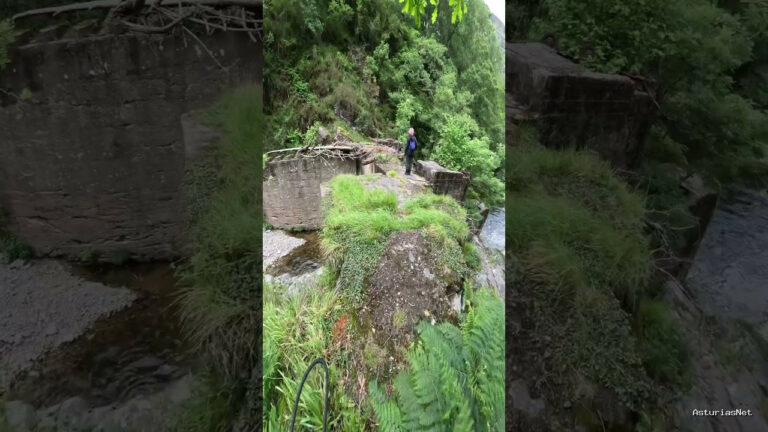 Viajar desde Asturias | 23 de noviembre de 2023 | Presa sobre río en ruta de Foces del Río Esva en Asturias