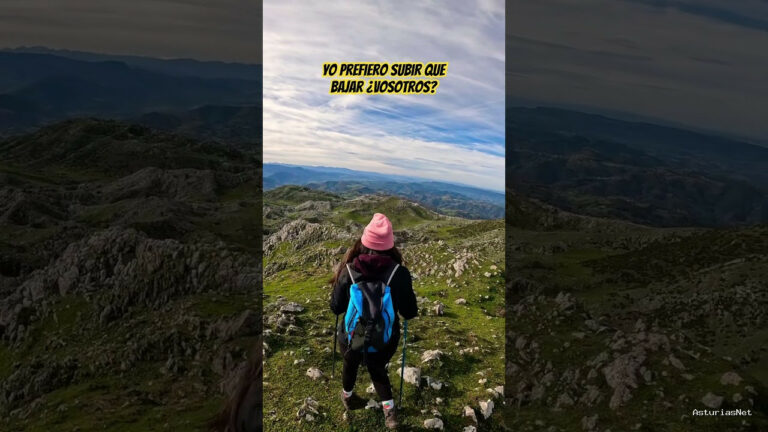 Viajar desde Asturias | 15 de noviembre de 2023 | En la montaña yo prefiero subir que bajar;
