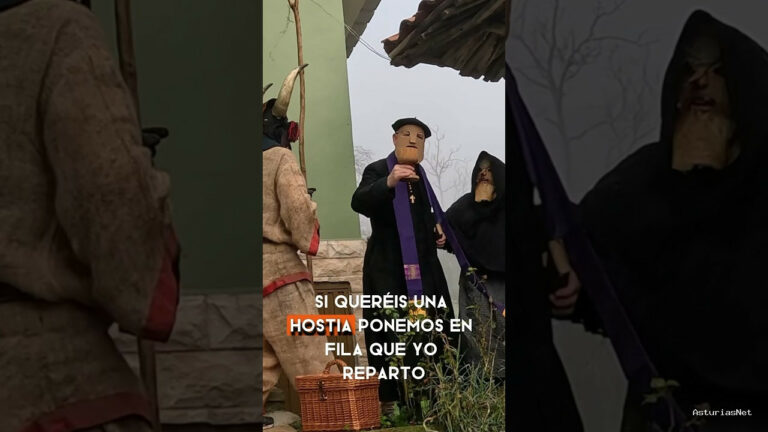 Viajar desde Asturias | 16 de diciembre de 2023 | Asistimos en Asturias en una fiesta pagana tradicional. Una misa diferente