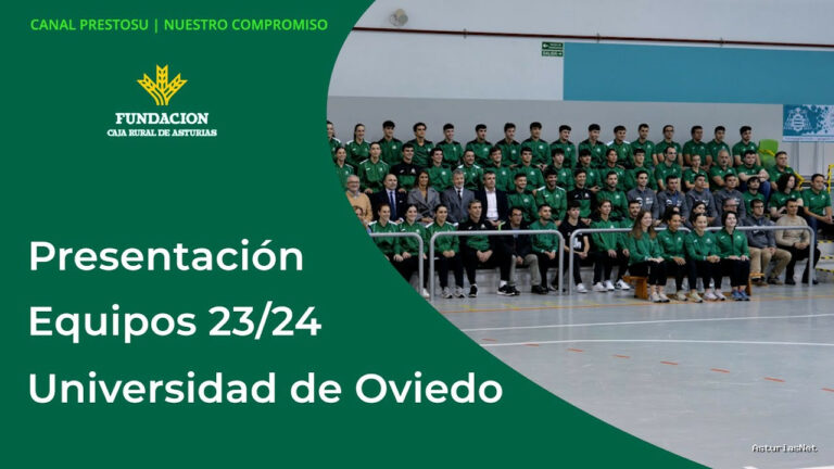 Prestosu | 18 de diciembre de 2023 | Canal Prestosu | Nuestro compromiso con Asturias: presentación equipos deportivos de