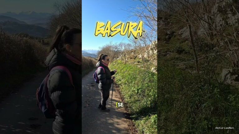 Viajar desde Asturias | 26 de enero de 2024 | Encontramos una finca llena de basura en el medio del monte