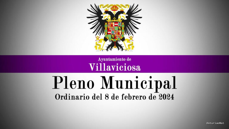 Ayuntamiento de Villaviciosa | 9 de febrero de 2024 | Pleno Municipal: ordinario del 8 de febrero de 2024