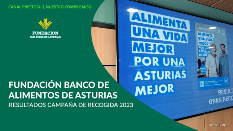 Prestosu | 5 de febrero de 2024 | Canal Prestosu | Nuestro compromiso con Asturias: balance campaña de recogida de alimentos 2023
