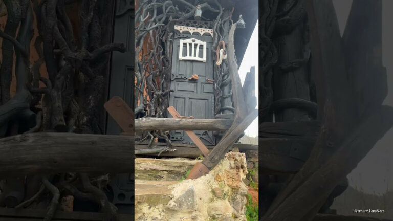 Viajar desde Asturias | 18 de marzo de 2024 | Una decoración original en una casa de el pueblo de las Médulas