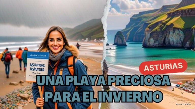 Viajar desde Asturias | 4 de marzo de 2024 | UNA Playa Preciosa Para EL Invierno