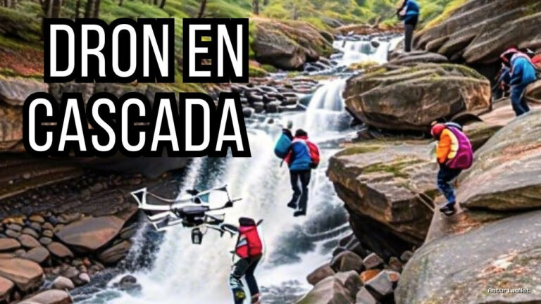 Viajar desde Asturias | 16 de abril de 2024 | Dron EN Cascada DE Asturias