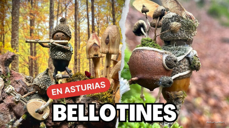 Viajar desde Asturias | 22 de abril de 2024 | Unos Amigos QUE Hacen Muñecos CON Bellotas