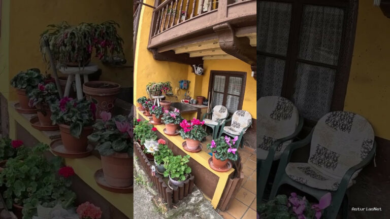 Viajar desde Asturias | 16 de abril de 2024 | Balcón bonito en una casa de Asturias