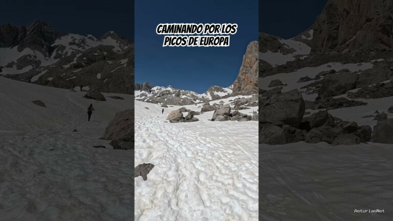 Viajar desde Asturias | 21 de abril de 2024 | Caminando por la nieve en los Picos de Europa