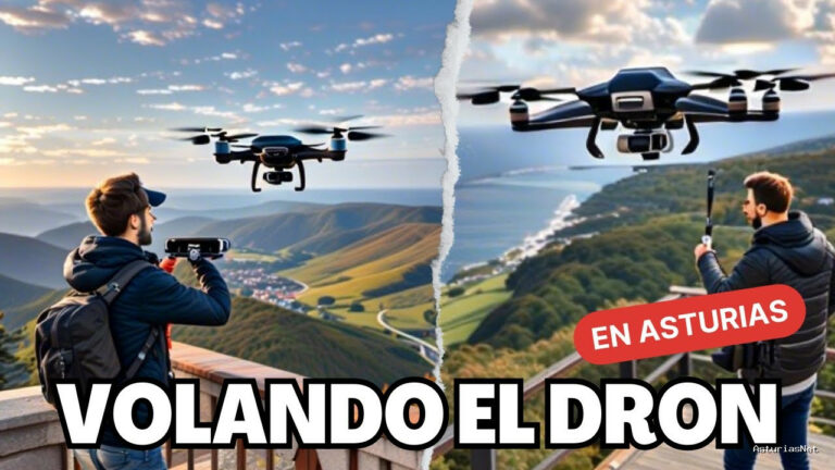Viajar desde Asturias | 14 de abril de 2024 | Volando EL Dron EN UN Mirador
