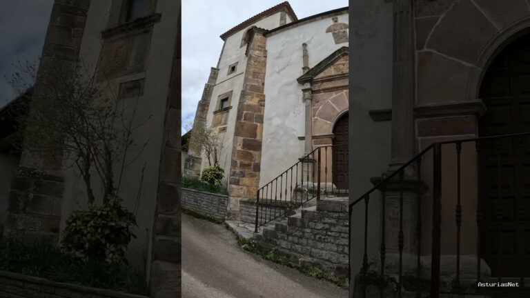Viajar desde Asturias | 25 de abril de 2024 | La iglesia de san Emeterio en el pueblo de sietes en Asturias