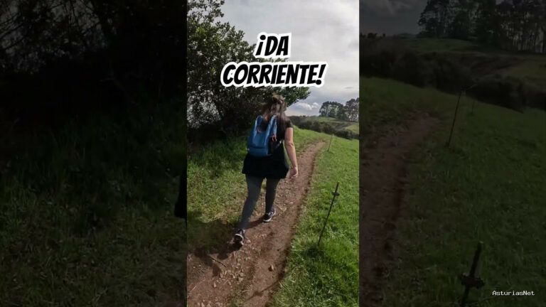 Viajar desde Asturias | 18 de abril de 2024 | Os enseñamos un cable que tiene electricidad y que se usa para que el ganado no salga del lugar