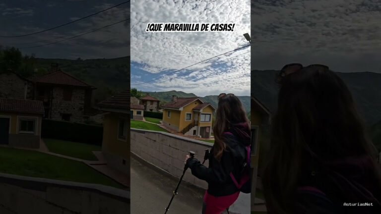 Viajar desde Asturias | 26 de mayo de 2024 | Qué maravilla de casas en el pueblo de la carrera en el concejo de Aller