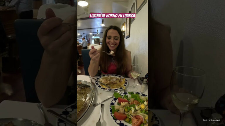 Viajar desde Asturias | 28 de mayo de 2024 | Comemos una maravillosa lubina al horno con salsa en un restaurante de Asturias