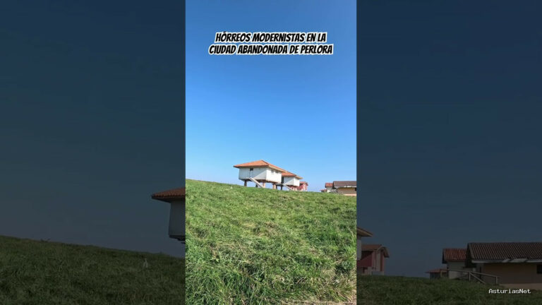 Viajar desde Asturias | 3 de mayo de 2024 | Hórreos modernistas en la ciudad abandonada de Perlora