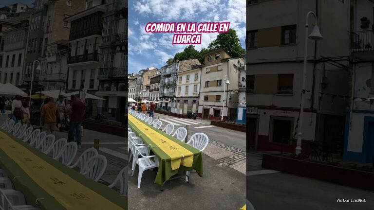 Viajar desde Asturias | 30 de mayo de 2024 | Comida en la calle en un pueblo de Asturias llamado Luarca