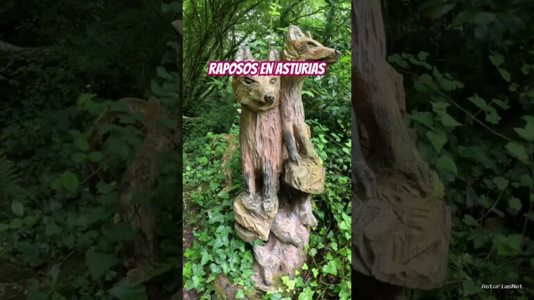 Viajar desde Asturias | 23 de junio de 2024 | Encontramos una escultura hecha en madera en una ruta de Asturias