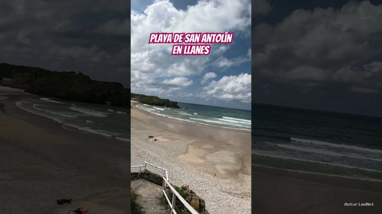 Viajar desde Asturias | 2 de junio de 2024 | Estamos en una de las playas más bonitas de Asturias. La playa de San Antolín en Llanes
