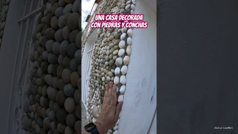 Viajar desde Asturias | 2 de junio de 2024 | Una casa decorada con piedras y conchas en Asturias