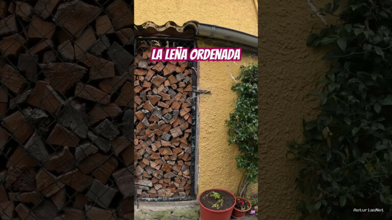 Viajar desde Asturias | 14 de junio de 2024 | Me encanta la leña ordenada en los pueblos