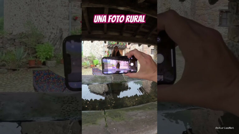 Viajar desde Asturias | 24 de junio de 2024 | Hacemos una foto a Graciela en un lavadero de un pueblo de Graciela