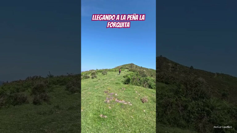 Viajar desde Asturias | 2 de junio de 2024 | Llegando a la peña la forquita en caravia