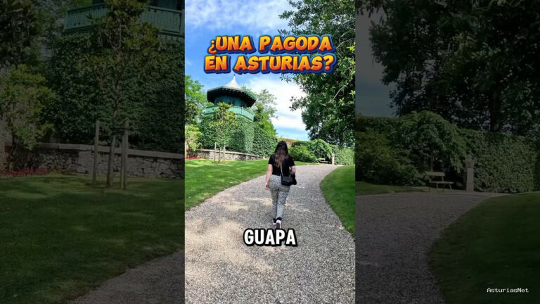Viajar desde Asturias | 16 de julio de 2024 | Caminando por un jardin en Asturias nos encontramos con una construccion asiatica