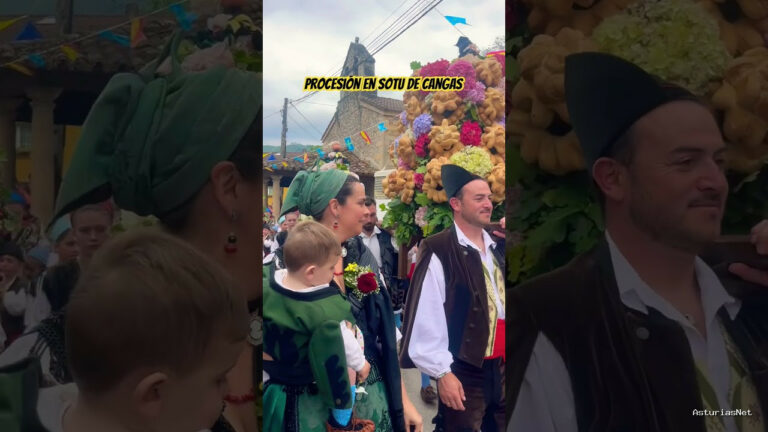 Viajar desde Asturias | 14 de julio de 2024 | Procesión en las fiestas de sotu de cangas