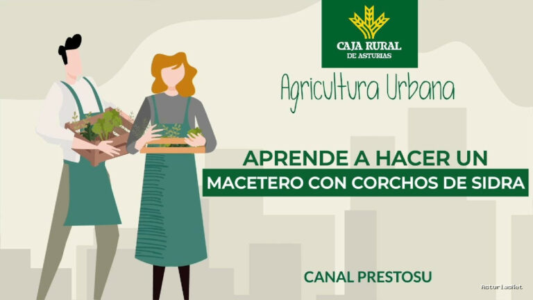 Prestosu | 24 de julio de 2024 | Canal Prestosu | Agricultura urbana: cómo hacer un con corchos de las botellas de sidra