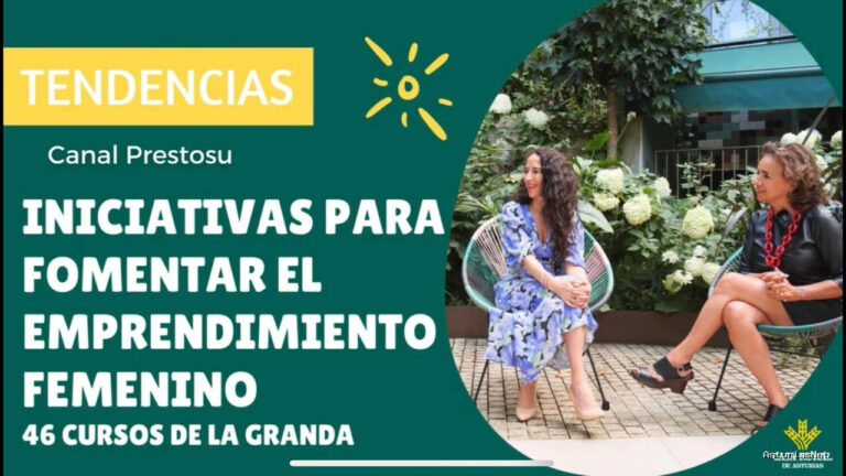 Prestosu | 9 de agosto de 2024 | Canal Prestosu | Tendencias: curso «Iniciativas para fomentar el femenino»