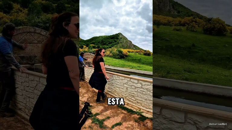 Viajar desde Asturias | 15 de agosto de 2024 | Encontramos un abrevadero para animales haciendo una ruta en la montaña
