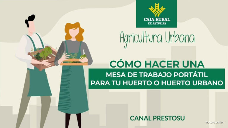 Prestosu | 4 de septiembre de 2024 | Canal Prestosu | Agricultura urbana: cómo hacer una mesa de trabajo portátil para tu