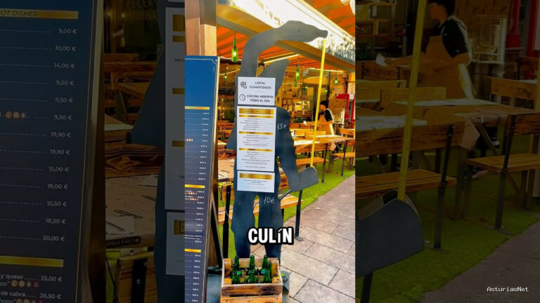 Viajar desde Asturias | October 13, 2024 | Puro marketing asturiano en un restaurante de Cangas de Onís