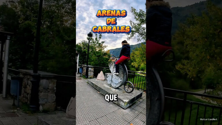 Viajar desde Asturias | October 3, 2024 | Nos encanta esta escultura que encontramos en la entrada de Arenas de Cabrales