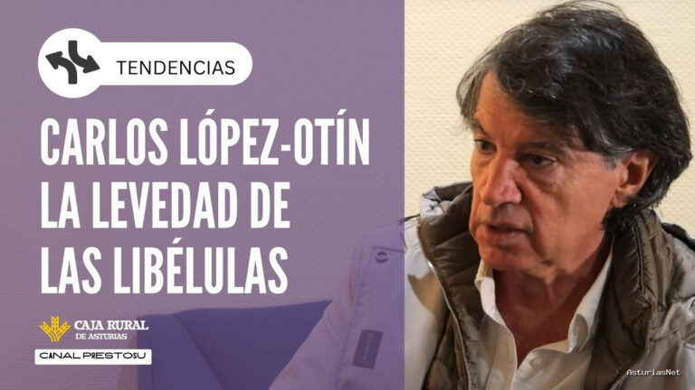 Prestosu | 15 de noviembre de 2024 | Canal Prestosu | Tendencias: Carlos López-Otín presenta «La levedad de las libélulas» en Oviedo