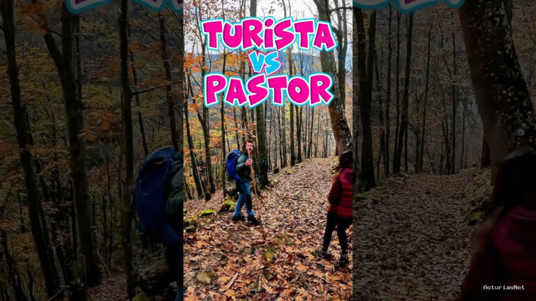 Viajar desde Asturias | November 19, 2024 | Diferencia de como llevar el palo entre un turista y un pastor