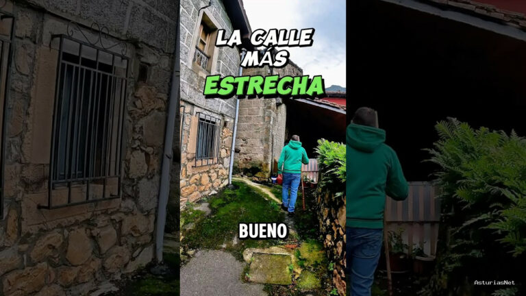 Viajar desde Asturias | November 10, 2024 | La calle más estrecha del pueblo de Arenas de Cabrales