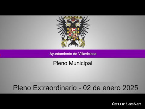 Ayuntamiento de Villaviciosa | January 3, 2025 | Pleno Extraordinario – 02 de enero 2025