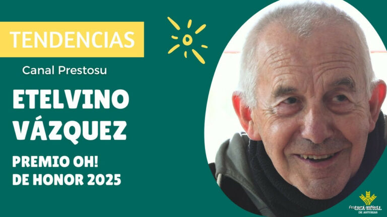 Prestosu | January 31, 2025 | Canal Prestosu | Premio Oh! de Honor 2025, Etelvino Vázquez toda una vida dedicada al ​