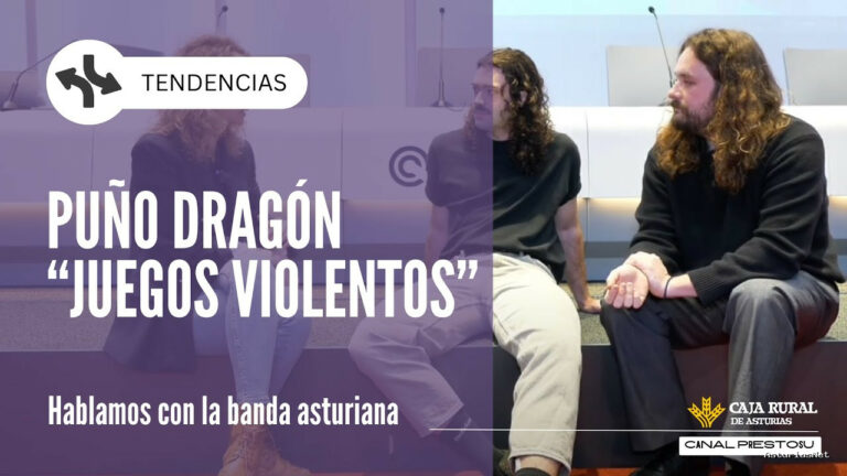 Prestosu | March 12, 2025 | Canal Prestosu | Tendencias: la banda asturiana Puño Dragón presenta «Juegos violentos» en Oviedo