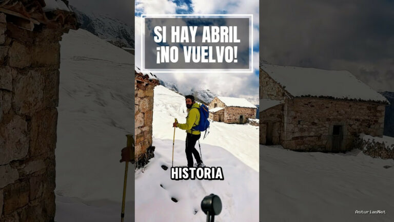 Viajar desde Asturias | April 12, 2025 | Muchos años la nieve aún perdura en Abril en Asturias. os contamos una anécdota sobre pastoreo