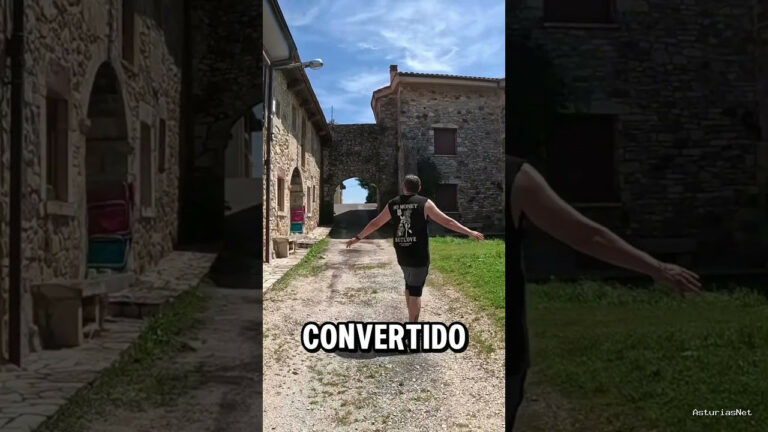 Viajar desde Asturias | May 27, 2025 | Llegando al pueblo de Pimiangu en el oriente de Asturias; Allí visitamos el palacio del Pedroso