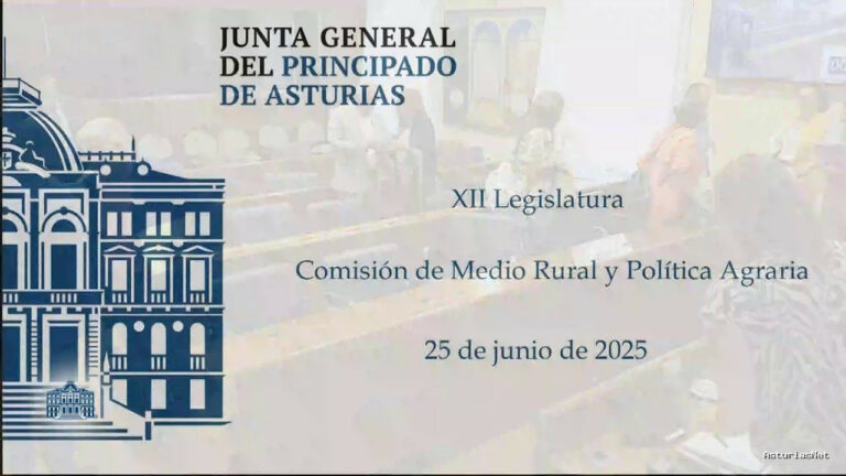 Junta General Principado de Asturias (JGPA) | June 26, 2025 | Comisión de Medio Rural y Política Agraria
