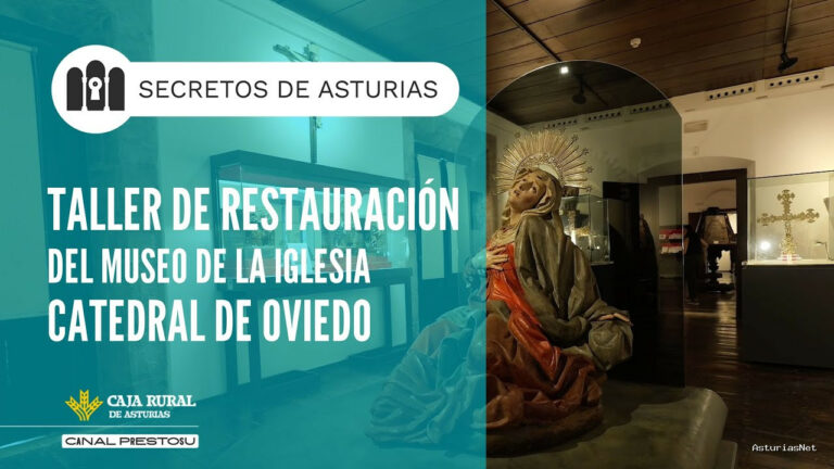 Prestosu | August 19, 2025 | Canal Prestosu | Secretos de Asturias: taller de restauración del museo de la iglesia