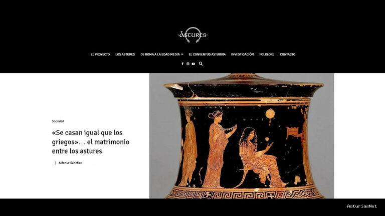 Astures | September 25, 2025 | Sociedad: El matrimonio entre los astures. «Se casan como los griegos»