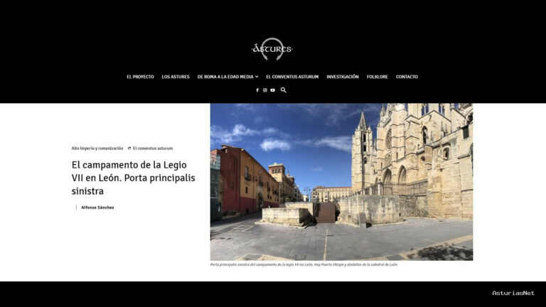 Astures | September 8, 2025 | La porta principalis sinistra del campamento de la Legio VII en León