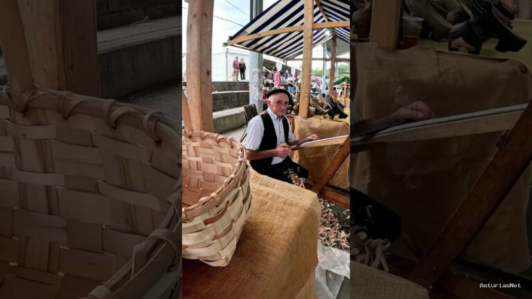 Viajar desde Asturias | October 21, 2025 | Nos encontramos con Vicente que lleva toda la vida elaborando cestos; un trabajo muy mal pagado