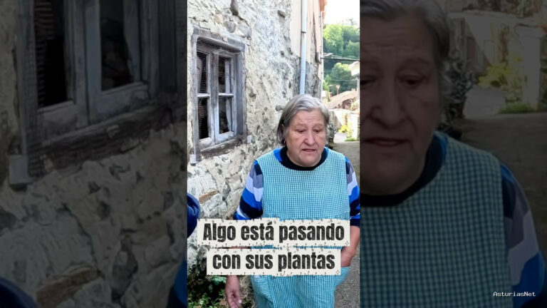 Viajar desde Asturias | October 7, 2025 | Choni no sabe lo que está pasando con sus plantas; nos encontramos una vecina mientras caminamos