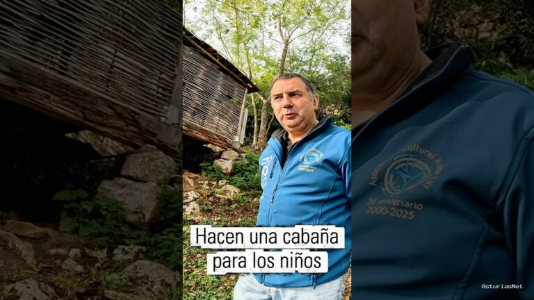 Viajar desde Asturias | November 13, 2025 | Los vecinos de Asiegu construyen una cabaña para los niños del pueblo